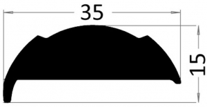 Küpete fitili. UV'ye mukavim PVC. Beyaz renkli. Minimum sipari miktar 24 metre.

4436820 kodlu paslanmaz çelik küpete yumrusu ile kombine edilir.